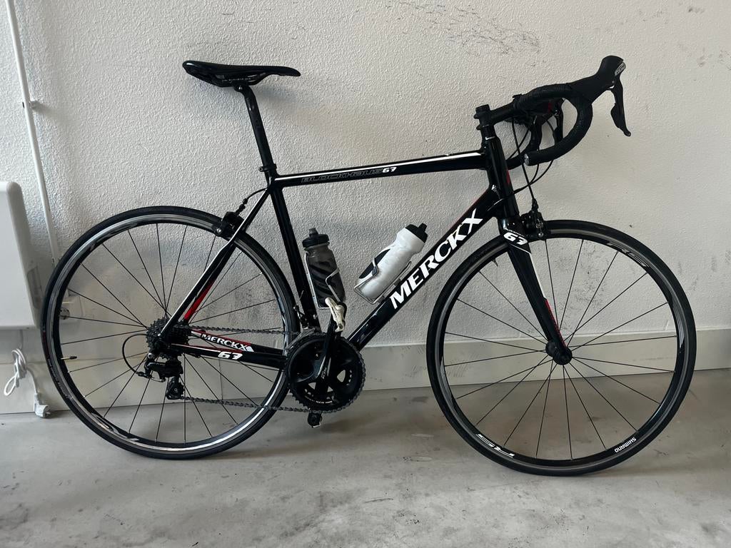 Eddy Merckx Blockhaus 67, Gebruikt, Aluminium, Meer dan 20 versnellingen, 53 tot 57 cm