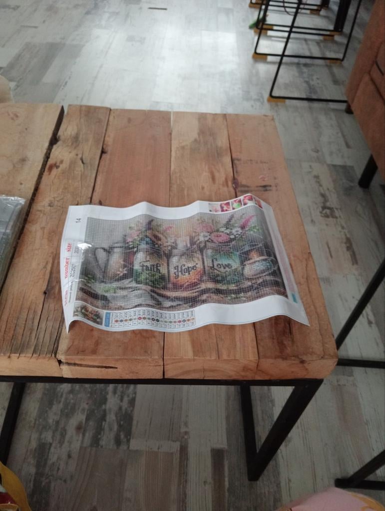 Diamond Painting bloemen in potten, Ophalen of Verzenden, Nieuw, Knutselwerk
