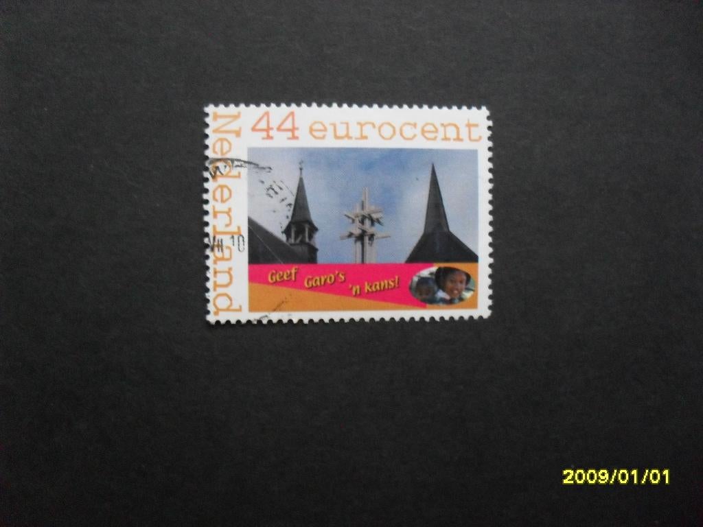 Persoonlijke zegel Geef Garo's een kans, Ophalen, Na 1940, Gestempeld