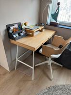 IKEA Fjällberget bureaustoel en Lillåsen bureau, Huis en Inrichting, Bureaus, Ophalen, Gebruikt, Bureau
