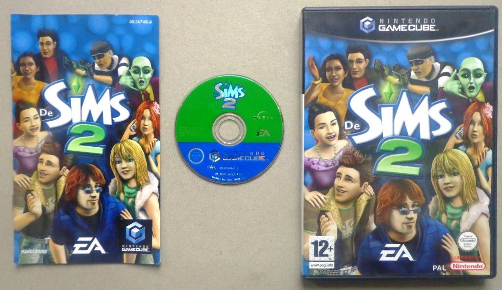 De Sims 2 voor de Nintendo GameCube Compleet, Spelcomputers en Games, Games | Nintendo GameCube, 1 speler, Ophalen of Verzenden