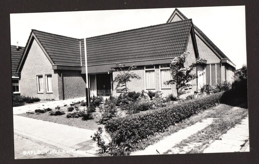 Baflo (nabij Winsum en Eenrum) - Geref Kerk Lewestraat, Verzenden, 1960 tot 1980, Ongelopen, Groningen
