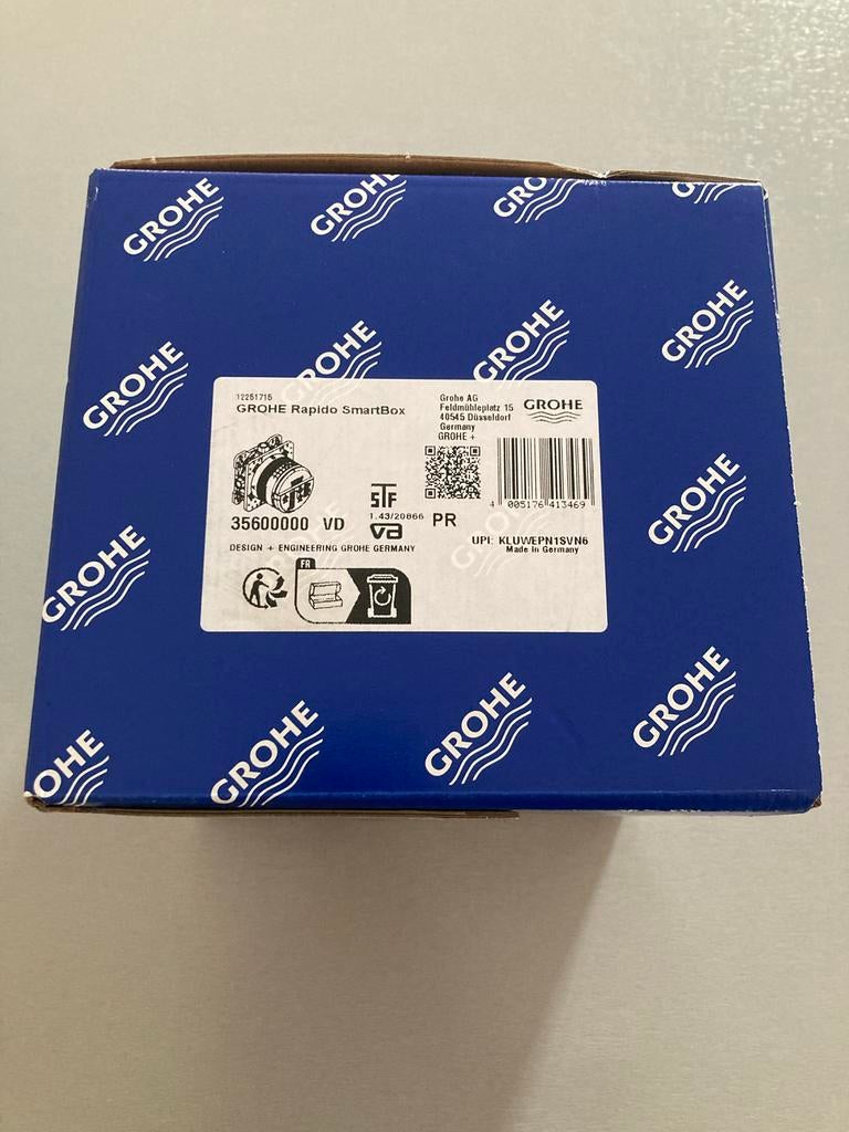 GROHE Rapido SmartBox inbouwbox 35600000 NIEUW, Ophalen of Verzenden, Nieuw, Overige typen