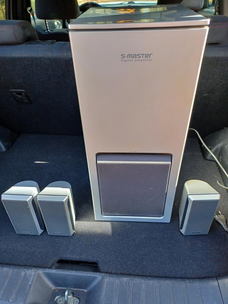 Sony S-Master Digital Amplifier met speakers, Ophalen of Verzenden