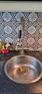 Gratis afhalen: 5-pits gaskookplaat met wokbrander+mengkraan, Huis en Inrichting, Keuken | Complete keukens, Ophalen of Verzenden