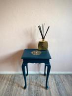 Sidetable/ bijzettafeltje | Gerestyled, donkerblauw, Ophalen, Vintage, Minder dan 50 cm, Zo goed als nieuw