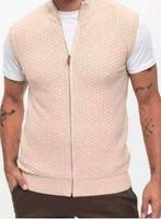 Felix Hardy mouwloos vest maat M nieuw, Kleding | Heren, Bodywarmers, Maat 48/50 (M), Beige, Nieuw, Ophalen of Verzenden