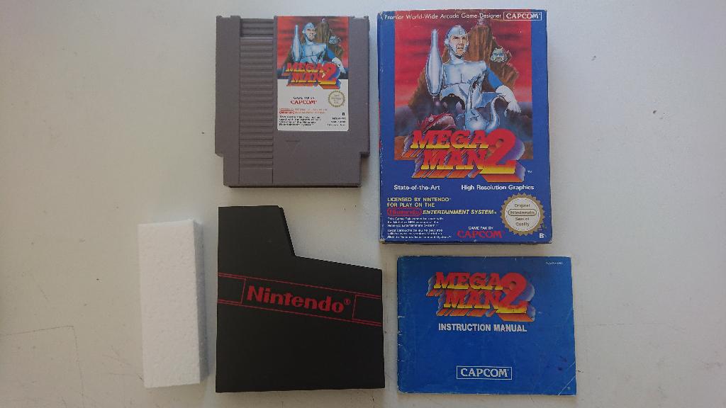 Nintendo NES Mega Man 2 Compleet, Gebruikt, 1 speler, Ophalen of Verzenden, Platform