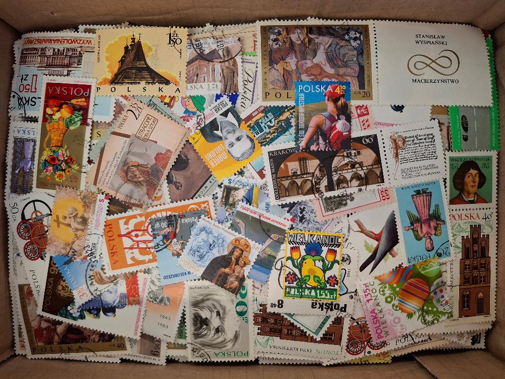 Doos postzegels Polen, Ophalen of Verzenden, Buitenland