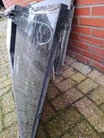 Zwart granieten aanrechtblad, hoek, met kraan., Ophalen, Gebruikt, 50 tot 75 cm, Minder dan 100 cm