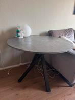 IKEA MARIEDAMM Eettafel - Rond, Grijs Blad, Ophalen, Overige materialen, Gebruikt, 100 tot 150 cm