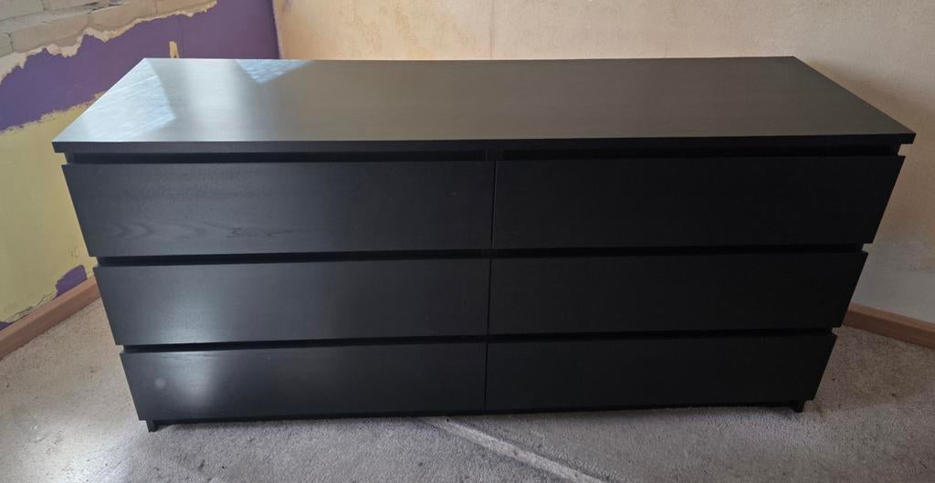 Ikea ladekast met 6 lades - 160x78x48 cm, Huis en Inrichting, Kasten | Ladekasten, Ophalen, Gebruikt, 5 laden of meer, 150 tot 200 cm