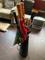 paraplubak met paraplu's, Huis en Inrichting, Ophalen of Verzenden, Gebruikt, Overige materialen