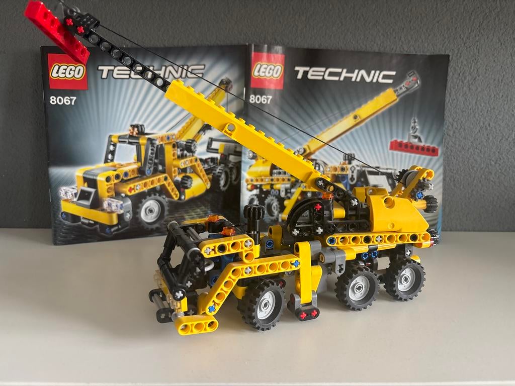 Lego Technic 8067 met boekjes, Kinderen en Baby's, Speelgoed | Duplo en Lego, Gebruikt, Lego, Ophalen of Verzenden, Technic