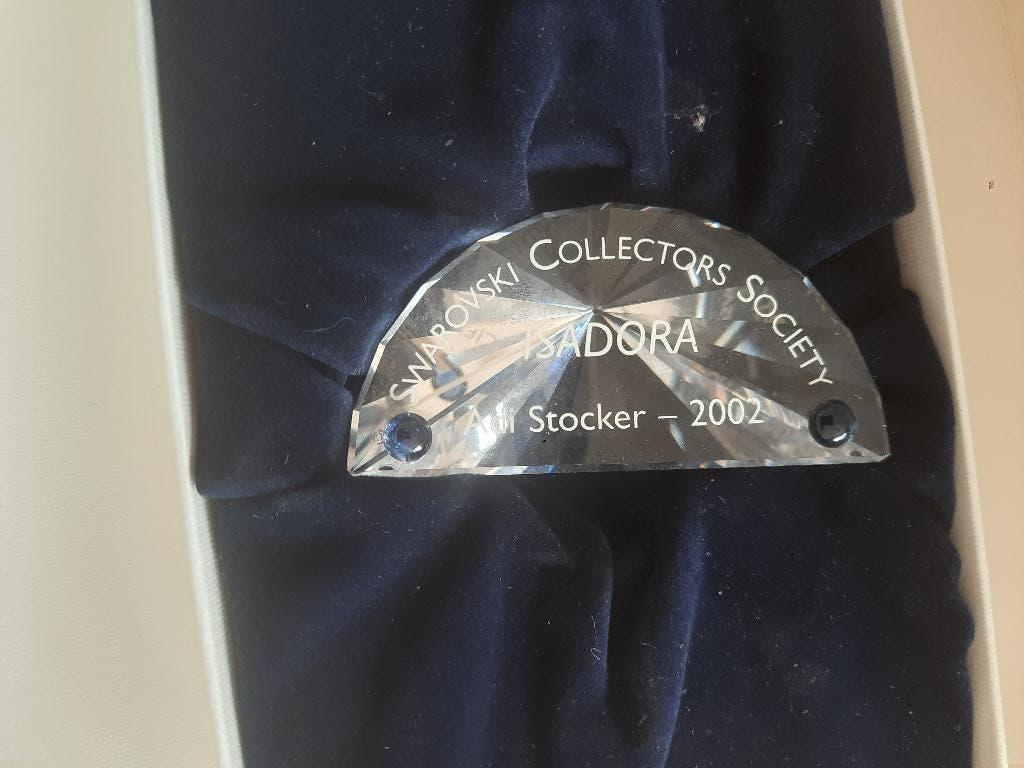 Swarovski. Plaquette Isadora in box, Ophalen, Zo goed als nieuw, Figuurtje