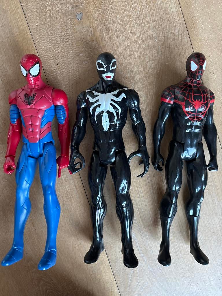 Spider-Man en Venom actiefiguren set, Kinderen en Baby's, Speelgoed | Actiefiguren, Ophalen, Gebruikt