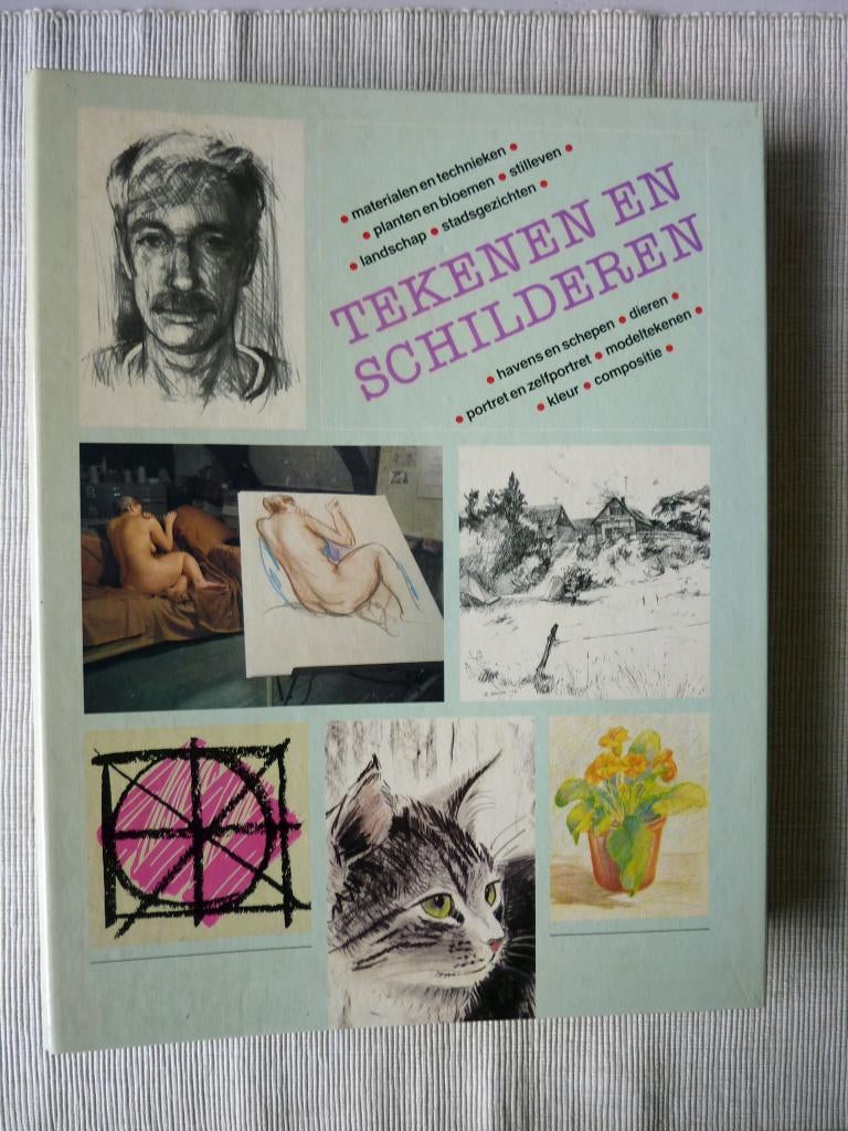 Tekenen en schilderen, TELEAC cursus in 4-rings map, Ophalen of Verzenden, Zo goed als nieuw, Overige typen