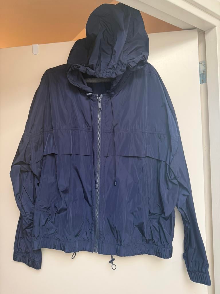 Blauwe michael kors jas jasje zomers L large zgan 42/44, Ophalen of Verzenden, Zo goed als nieuw, Maat 42/44 (L), Blauw