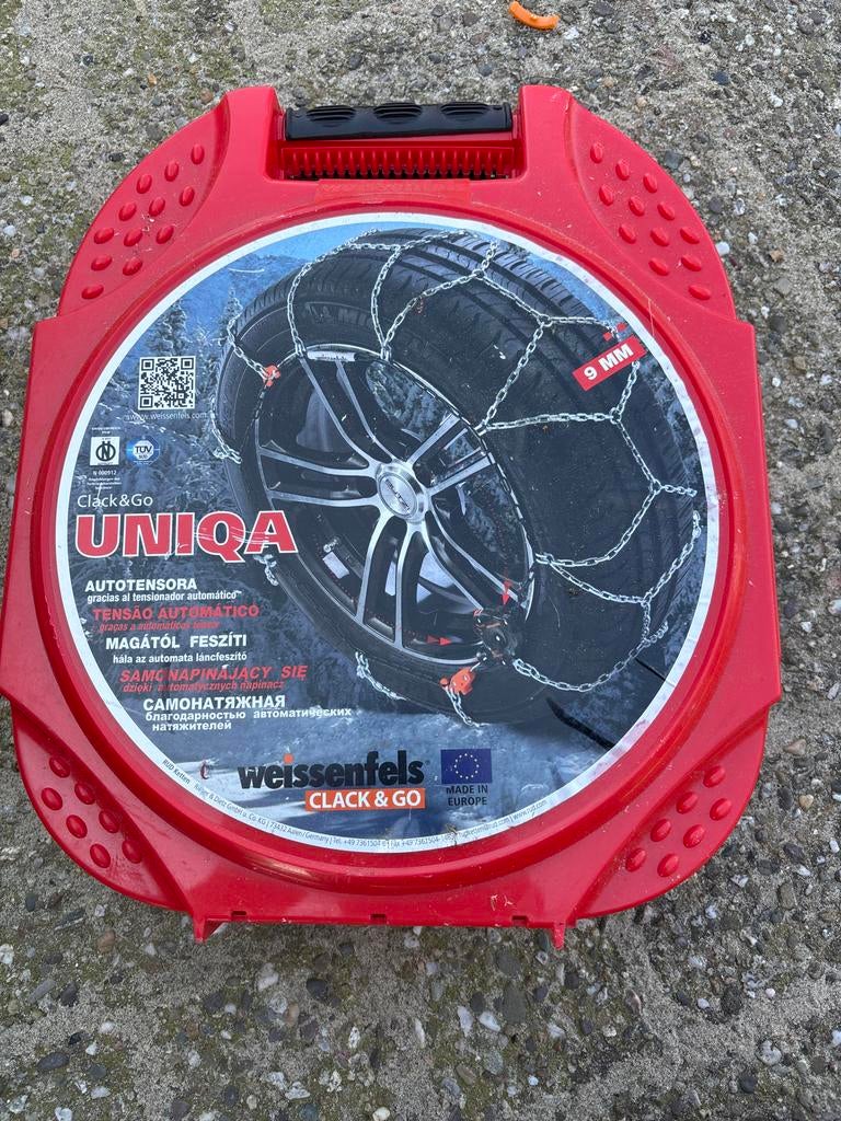 Weissenfels Clack&Go UNIQA sneeuwkettingen, Ophalen of Verzenden, Nieuw