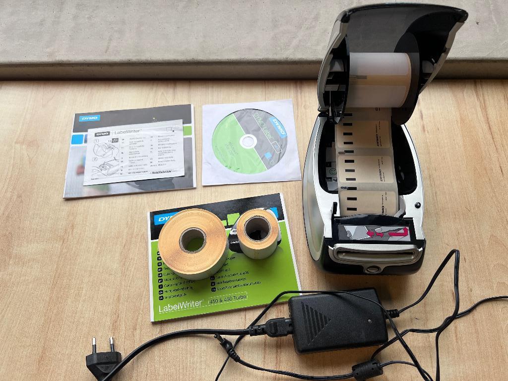 Dymo LabelWriter 450 ️ – Compleet & in zeer nette staat, Computers en Software, Labelprinters, Ophalen of Verzenden, Zo goed als nieuw
