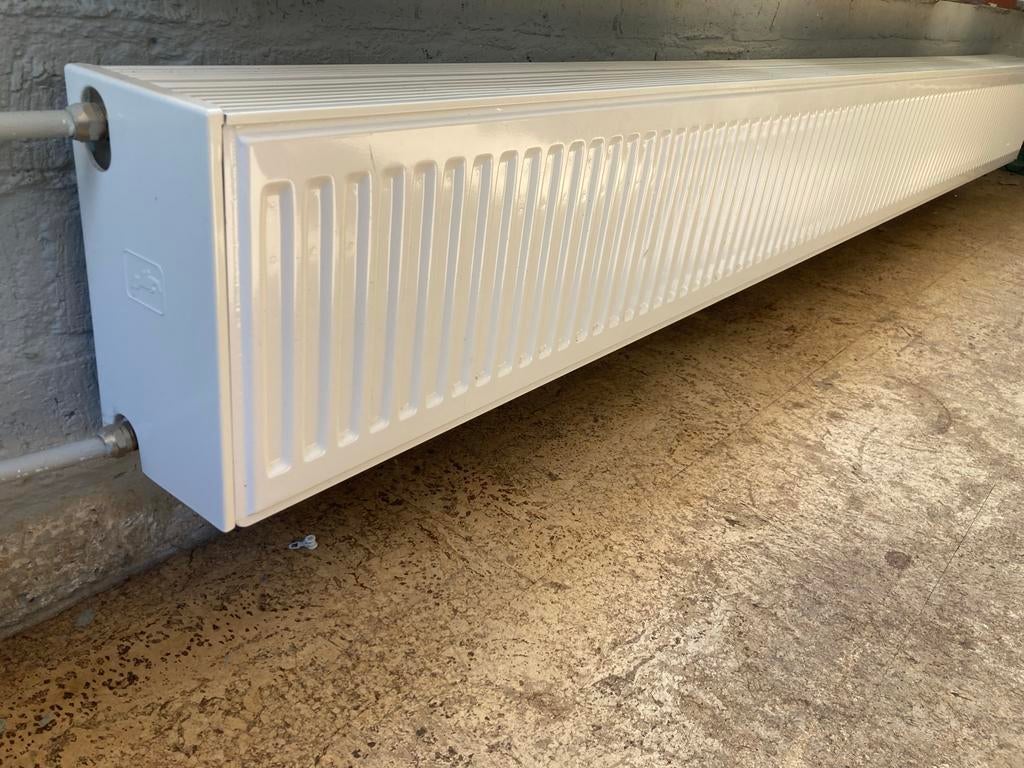 Witte Radiatoren gebruikt, 5 stuks div maten, Ophalen, 30 tot 80 cm, Gebruikt, Radiator