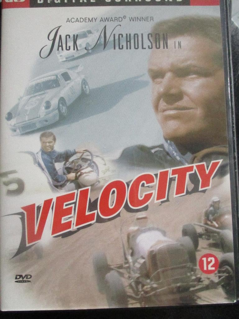 Velocity dvd Jack Nicholson, Vanaf 12 jaar, Ophalen of Verzenden, Zo goed als nieuw, Drama
