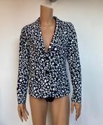 Studio Anneloes blazer zwart wit travelstof maat S, Ophalen of Verzenden, Zo goed als nieuw, Maat 38/40 (M), Zwart
