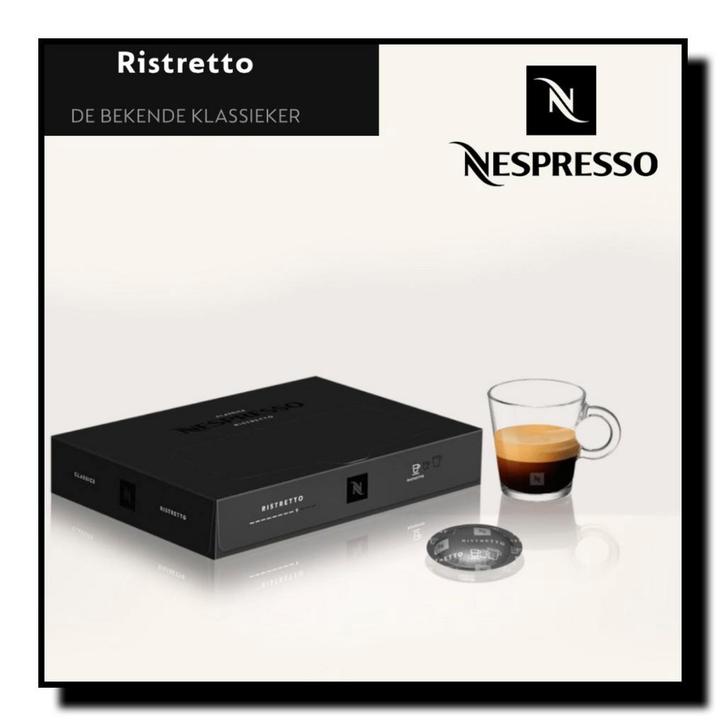 Nespresso Pro Ristretto capsules pads proffesional koffie, Diversen, Levensmiddelen, Ophalen of Verzenden