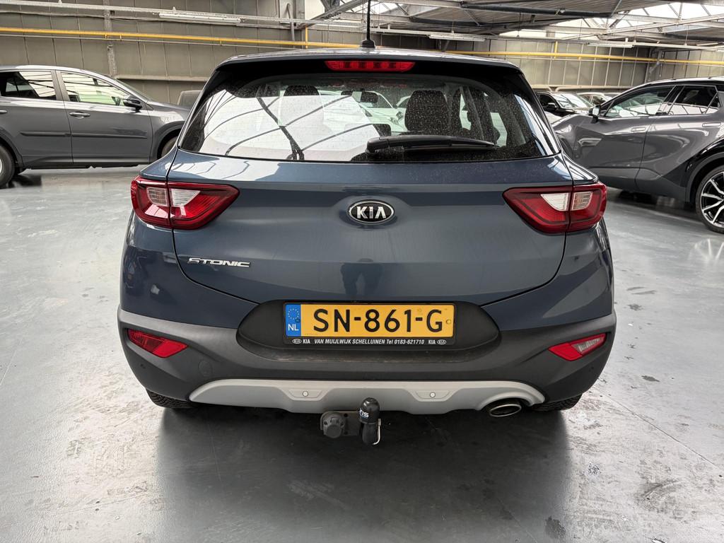 Kia Stonic 1.2 MPi ComfortPlusLine Navigator, Auto's, Kia, Voorwielaandrijving, Euro 6, Blauw, Origineel Nederlands