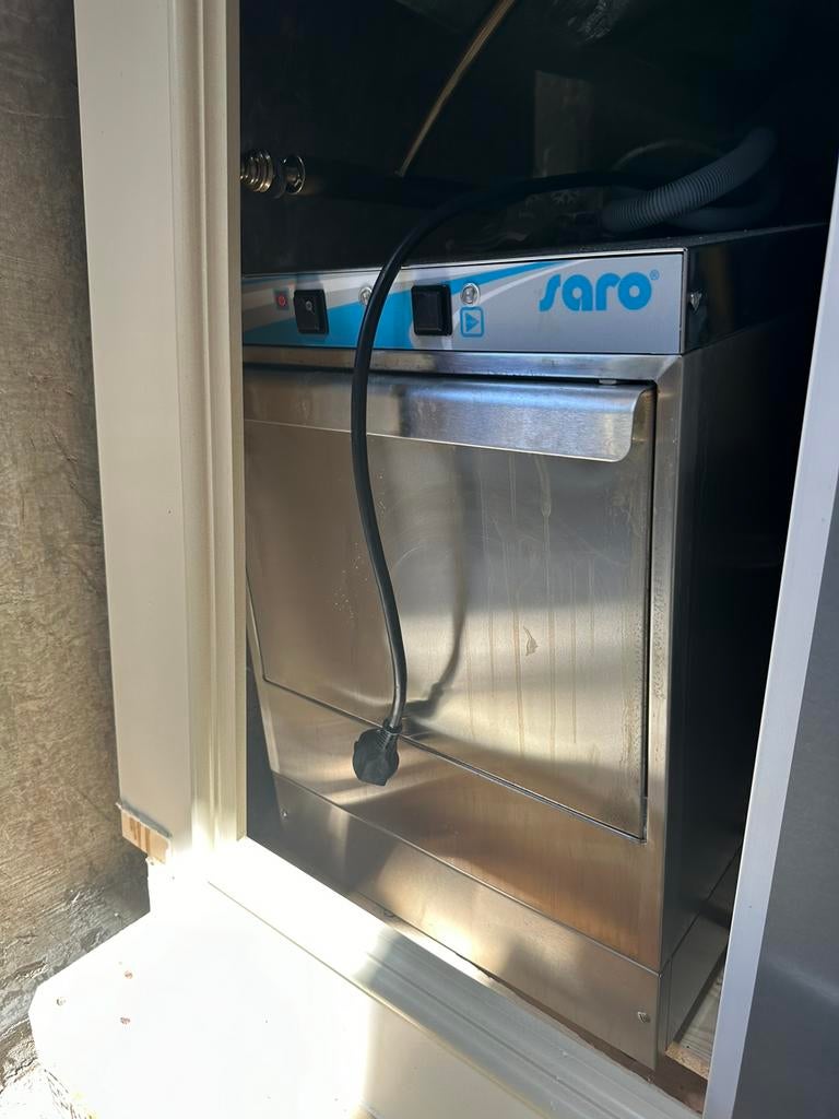 Professionele horeca vaatwasmachine saro, Ophalen, Gebruikt, Minder dan 85 cm, 60 cm of meer