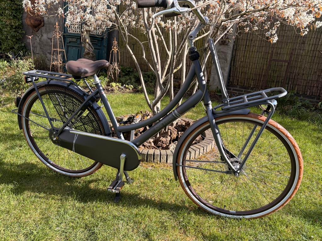 Cortina,28inc7V50fr,brugklas,moederfiets,transportfiets, Fietsen en Brommers, Fietsen | Dames | Omafietsen, Zo goed als nieuw