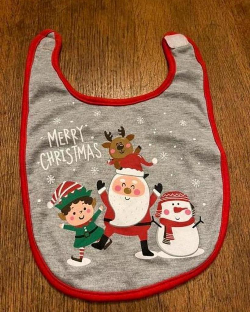 Slabber kerst nieuw, Kinderen en Baby's, Babykleding | Overige, Ophalen of Verzenden, Nieuw, Jongetje of Meisje