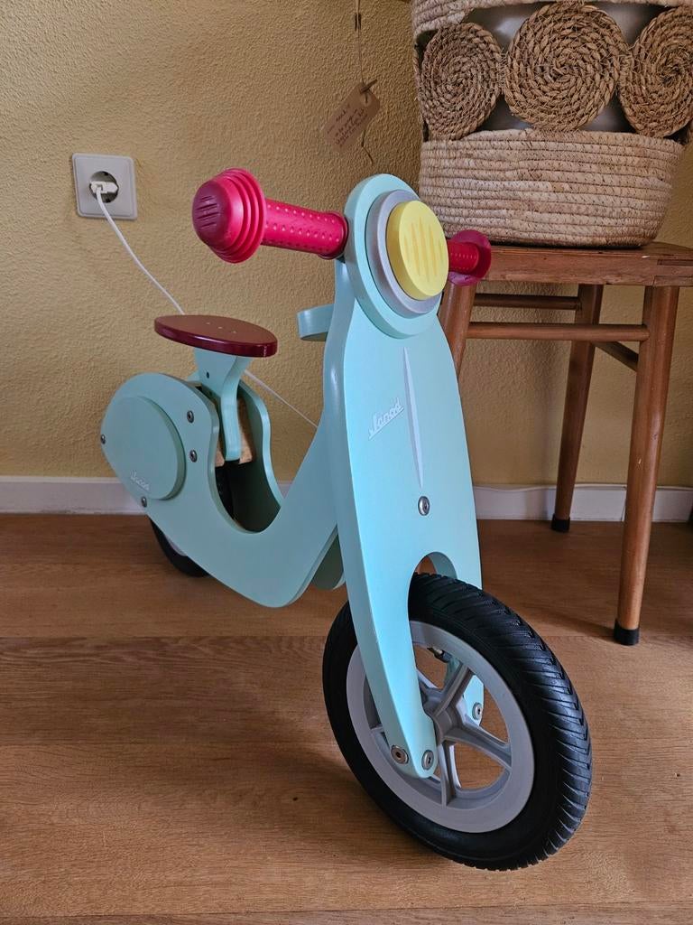 Janod loopfiets  model: scooter mint, Ophalen, Loopfiets