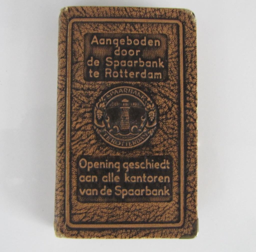 Spaarbank Rotterdam spaarpot, Ophalen of Verzenden, Gebruikt, Overige materialen, Overige thema's