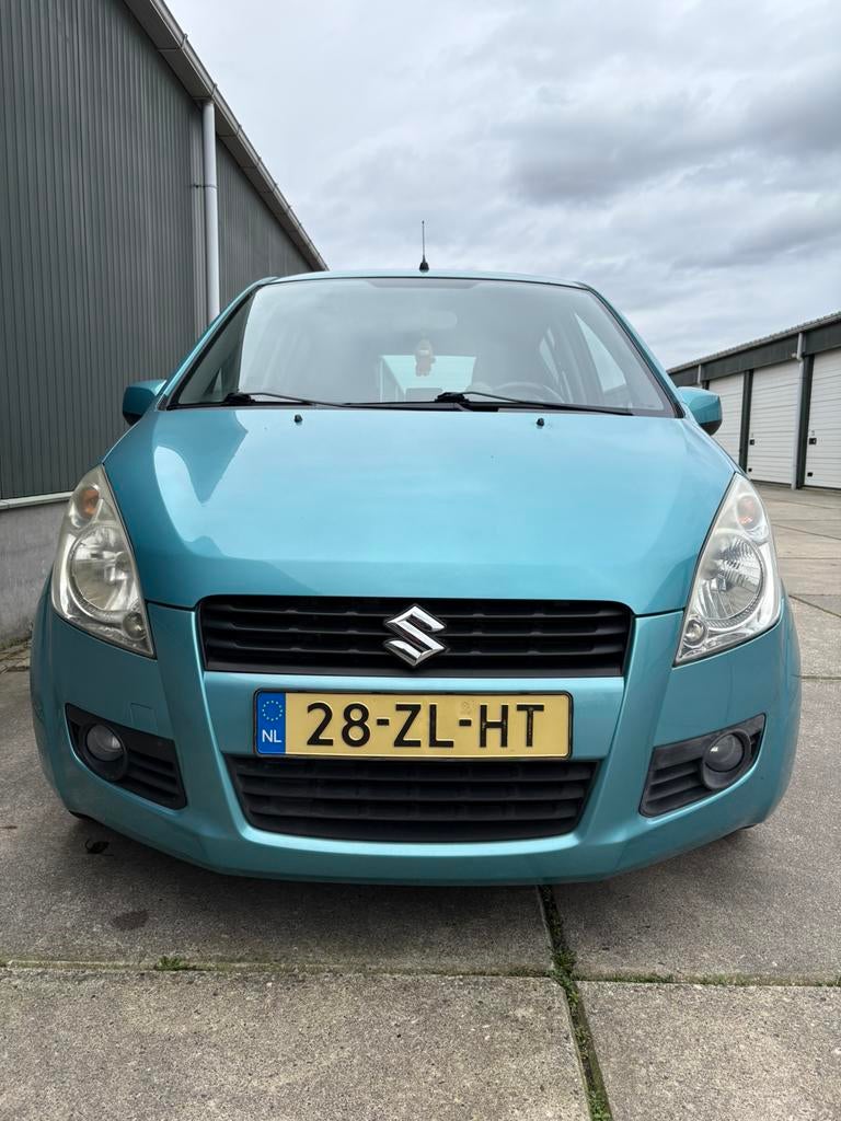 Suzuki Splash 1.2 2008 blauw nieuwe APK NAP, Auto's, Suzuki, Particulier, Splash, ABS, Airbags, Airconditioning, Alarm, Boordcomputer