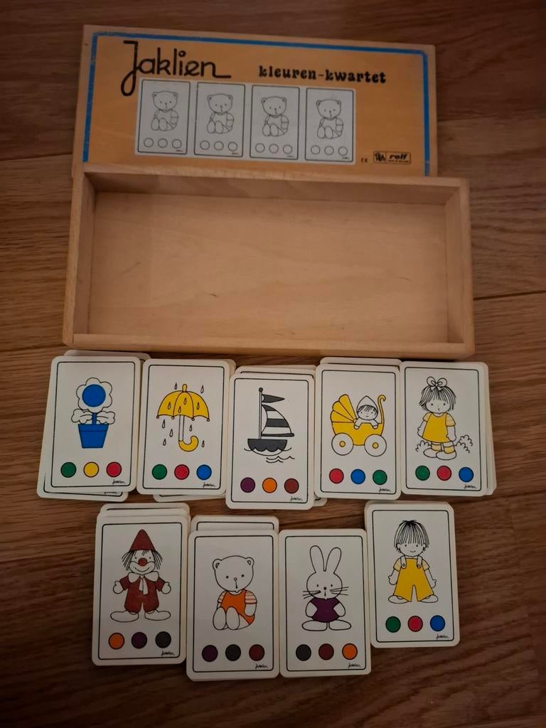 Rolf Jaklien kleurenkwartet, Ophalen of Verzenden, Gebruikt, Taal en Lezen