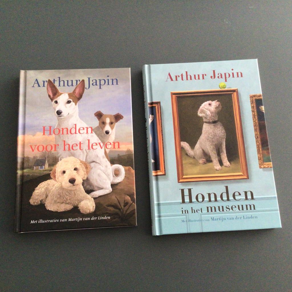 Honden voor het leven + Honden in het museum - Arthur Japin, Boeken, Ophalen of Verzenden, Zo goed als nieuw, Honden