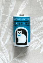 Witte Kat batterij 1,5V monocel part 2, Ophalen of Verzenden, Gebruikt, Gebruiksvoorwerp