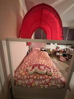 IKEA Kura omkeerbaar bed 90x200 cm met tent en matras, Ophalen, Gebruikt, Hoogslaper