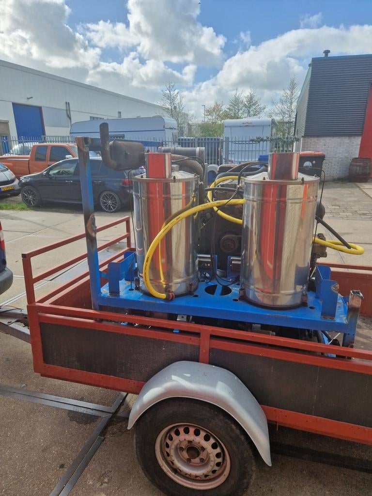 Hogedruk reiniger 2 mans diesel, Zakelijke goederen, Agrarisch | Werktuigen, Ophalen of Verzenden