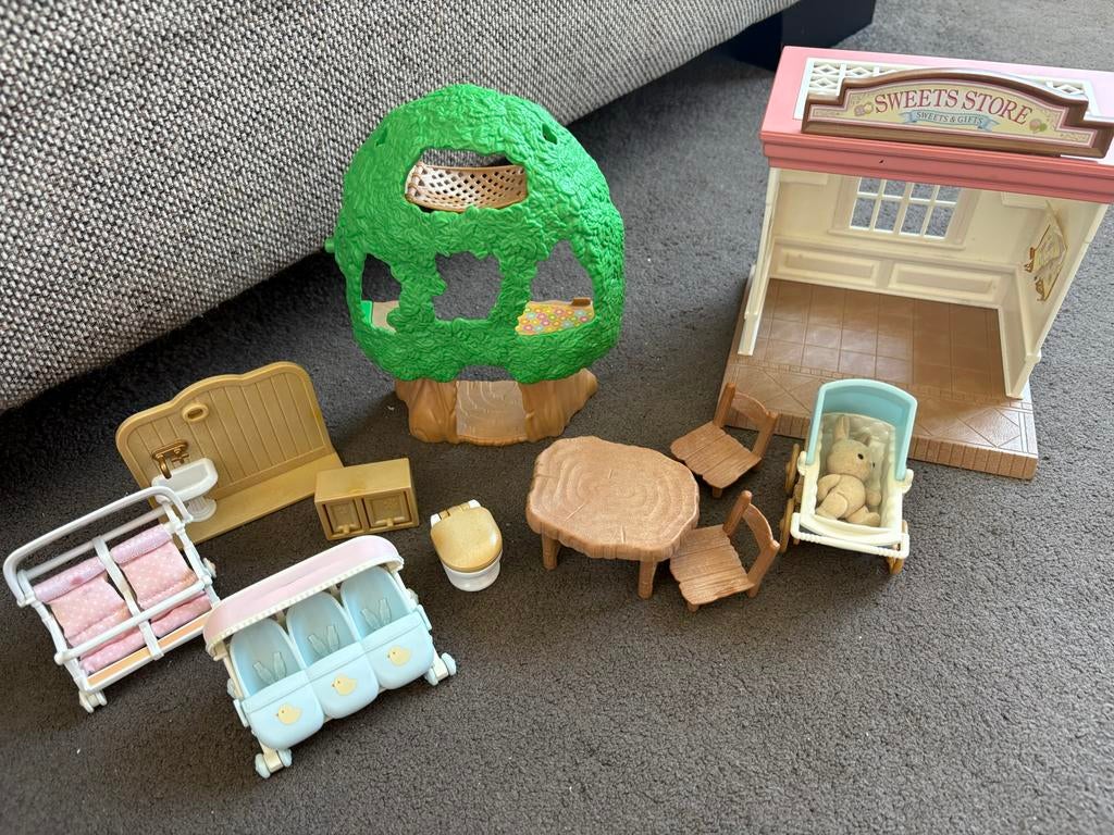 Sylvanian Families speeltuin en accessoires, Ophalen of Verzenden, Gebruikt, Jongen of Meisje
