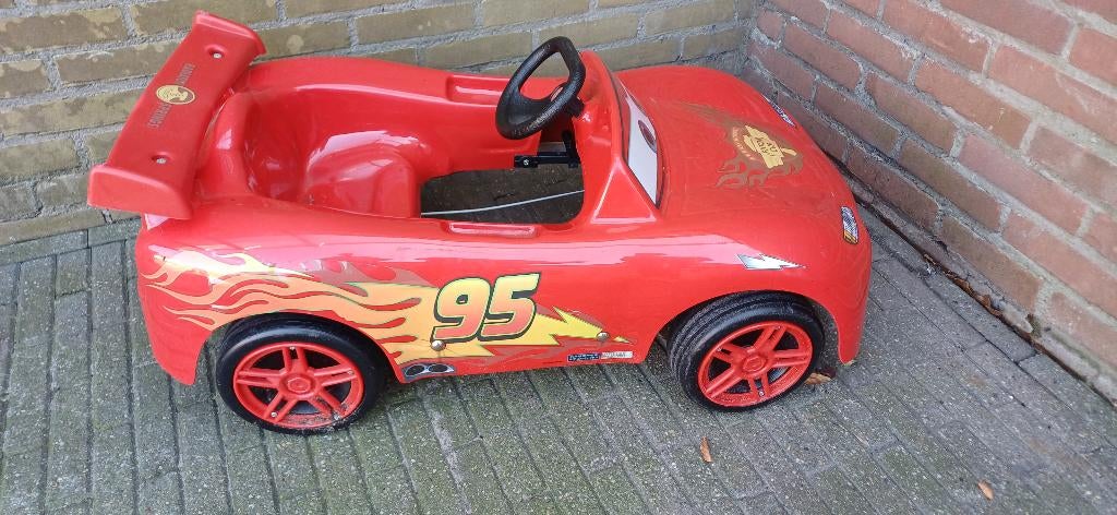 Super stoere Cars trap auto, Kinderen en Baby's, Ophalen, Zo goed als nieuw, Trapvoertuig