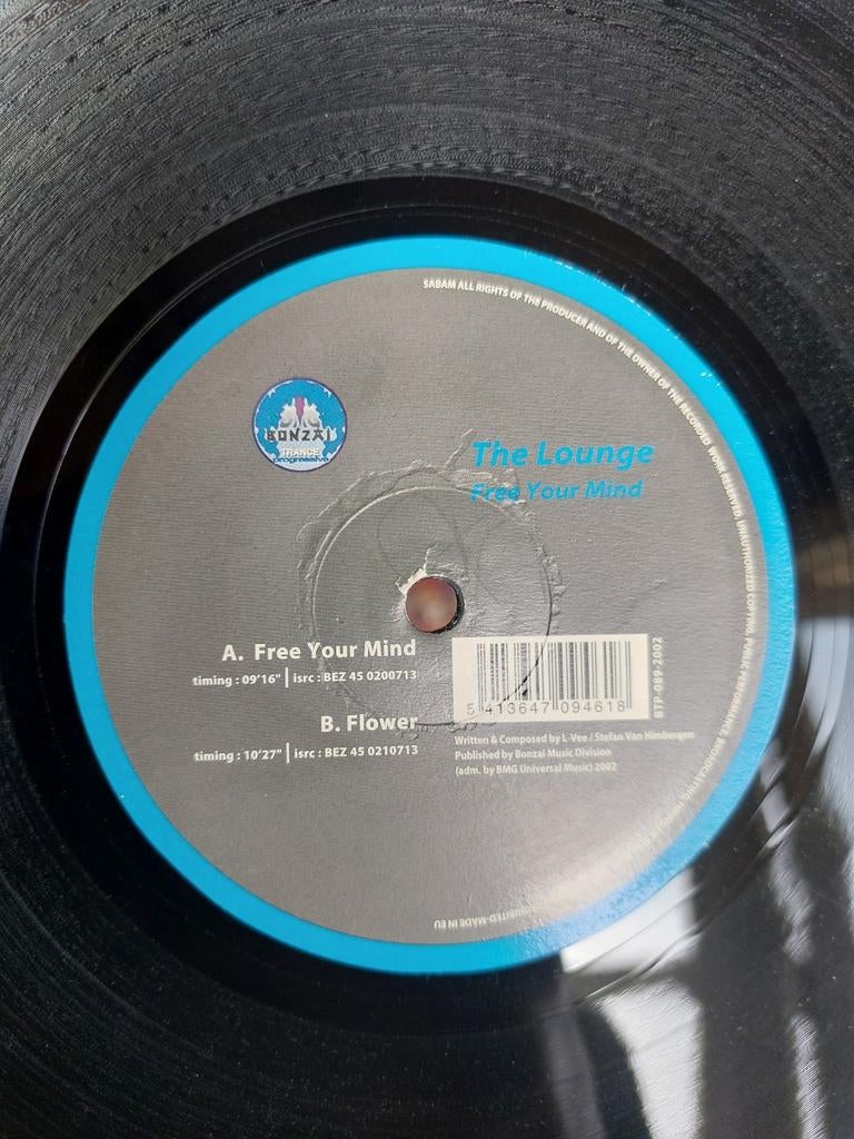 The Lounge - Free Your Mind. Bonzai 12", Ophalen of Verzenden, Gebruikt, 12 inch