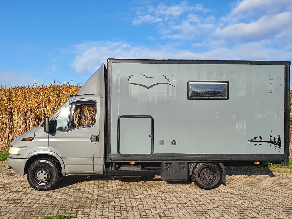 Iveco 2.3 TD Expeditie Camper off-grid met zonnepanelen., Overige merken, Buscamper of Camperbus, Overige brandstoffen, Tot en met 2