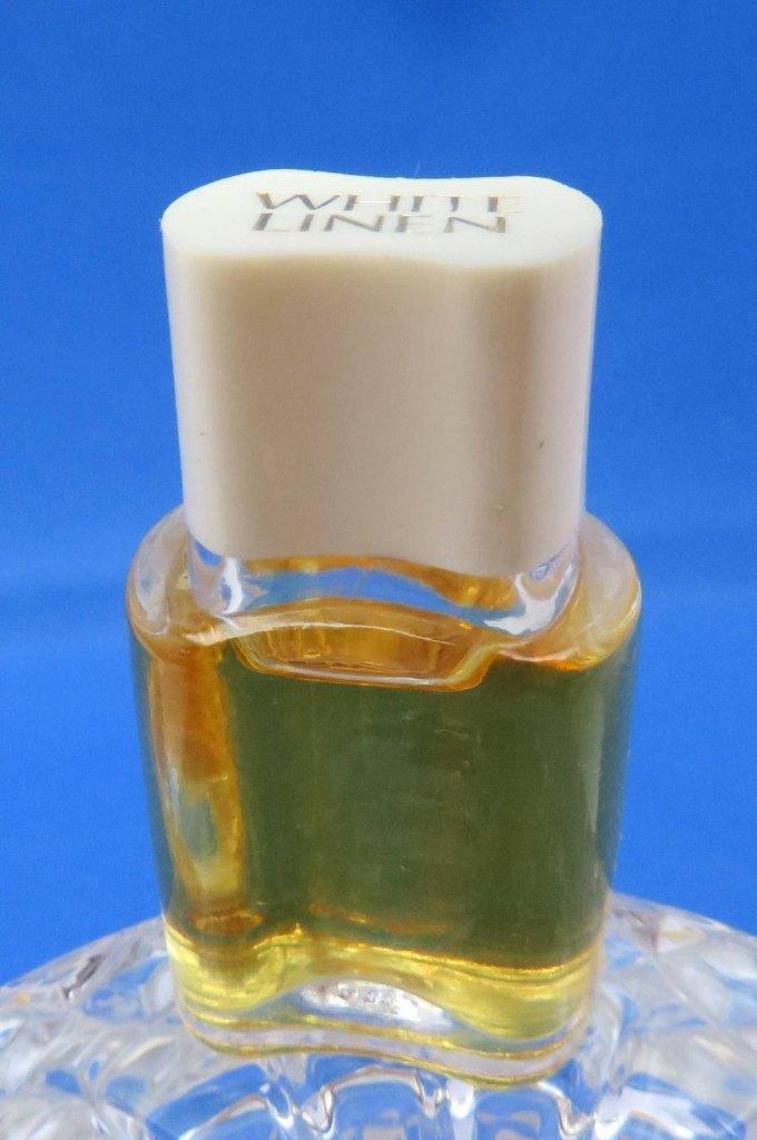 Mini - ESTEE LAUDER - White Linen - 4ml - edp - 4,1cm, Ophalen of Verzenden, Gebruikt, Miniatuur, Gevuld