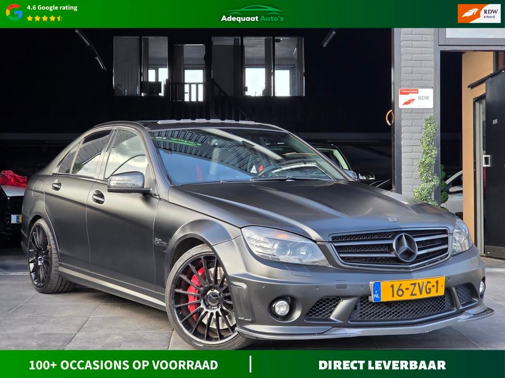 Mercedes-Benz C-klasse AMG 63|Memory|Pano|YoungTimer|Satijn, Automaat, Achterwielaandrijving, Leder, Bedrijf