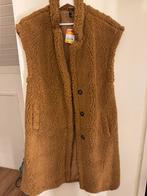 Nieuw Lange Teddy Gilet - Bruin, Kleding | Dames, Bodywarmers, Ophalen of Verzenden, Nieuw, Maat 38/40 (M), Bruin