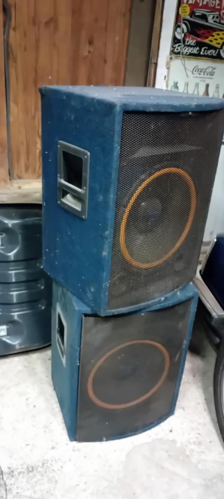 Skytec PA-speakers 2x 300W, 8 Ohm, Audio, Tv en Foto, Luidsprekers, Ophalen, 120 watt of meer, Front, Rear of Stereo speakers