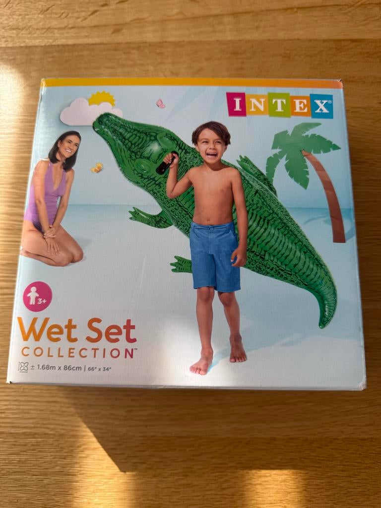 Intex opblaasbare krokodil, Ophalen of Verzenden, Nieuw