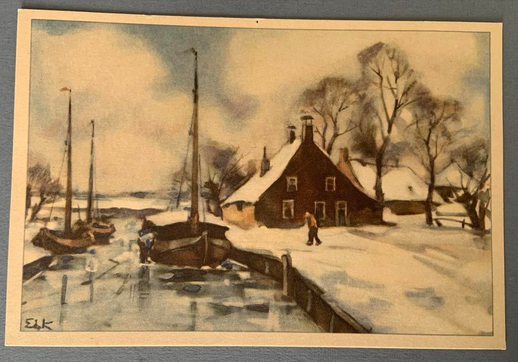 Ons Land no 3.- Edzard Willem Koning, Ophalen of Verzenden, 1920 tot 1940, Ongelopen, Overige thema's